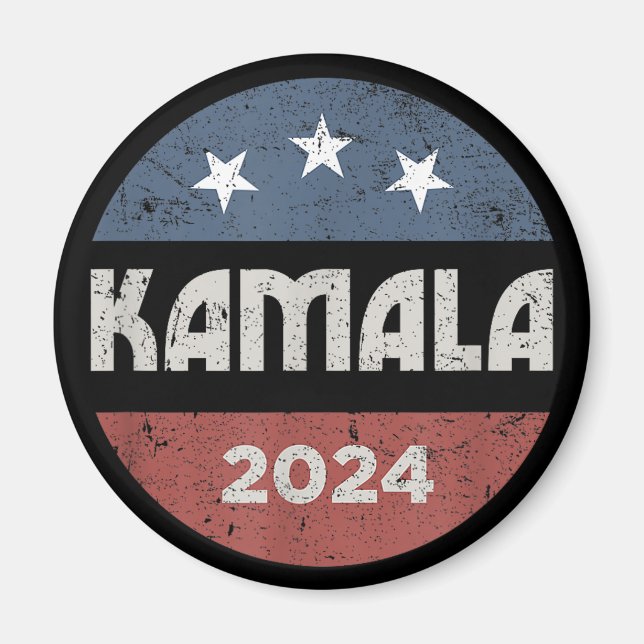 Kamala Harris für den Präsidenten 2024, Frau Präsi Magnet (Vorne)
