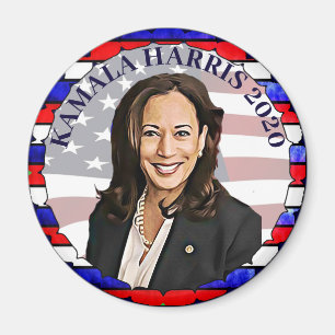 Kamala Harris für die Präsidentschaftswahl 2020 Magnet
