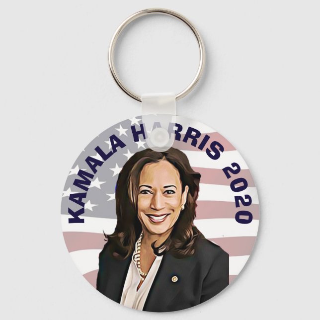 Kamala Harris für die Präsidentschaftswahl 2020 Schlüsselanhänger (Vorderseite)