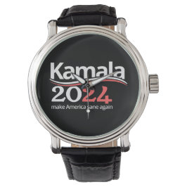 Kamala Harris für die Präsidentschaftswahl 2024 Armbanduhr