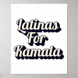 Kamala Harris für die Präsidentschaftswahl 2024 Poster