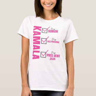 Kamala Harris für die Präsidentschaftswahl 2024 Ti T-Shirt