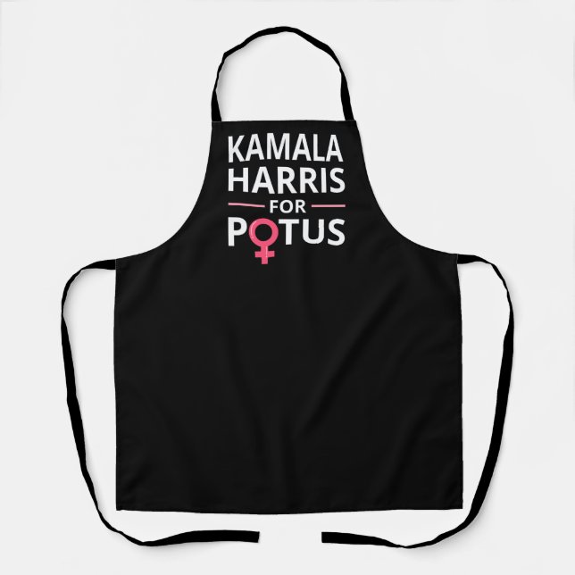 Kamala Harris für POTUS I Schürze (Vorderseite)