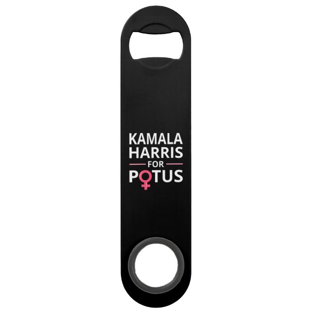 Kamala Harris für POTUS I Speed Flaschenöffner (Vorderseite)