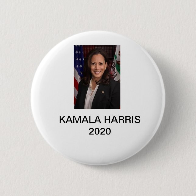 Kamala HArris für Präsident 2020 Button (Vorderseite)