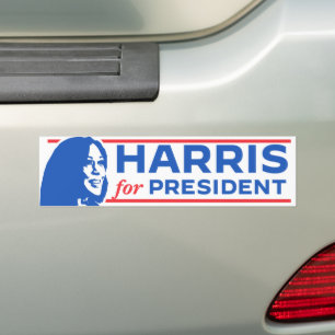 Kamala Harris für Präsident 2024 Autoaufkleber
