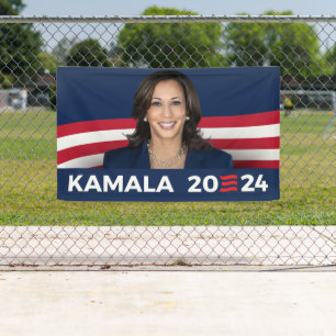 Kamala Harris für Präsident 2024 Banner