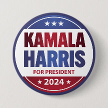 Kamala Harris für Präsident 2024 Blue