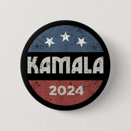 Kamala Harris für Präsident 2024 Button