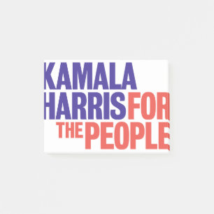 Kamala Harris für Präsident 2024 Post-it Klebezettel