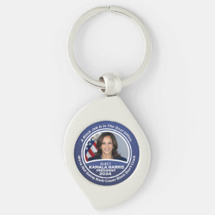 Kamala Harris für Präsident 2024 Schlüsselanhänger