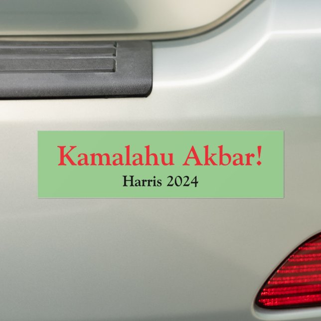 Kamala Harris für Präsident Autoaufkleber (Auf Auto)