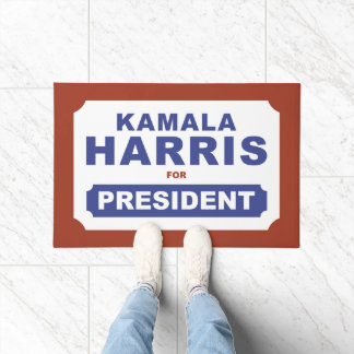 KAMALA HARRIS FÜR PRÄSIDENT FUßMATTE