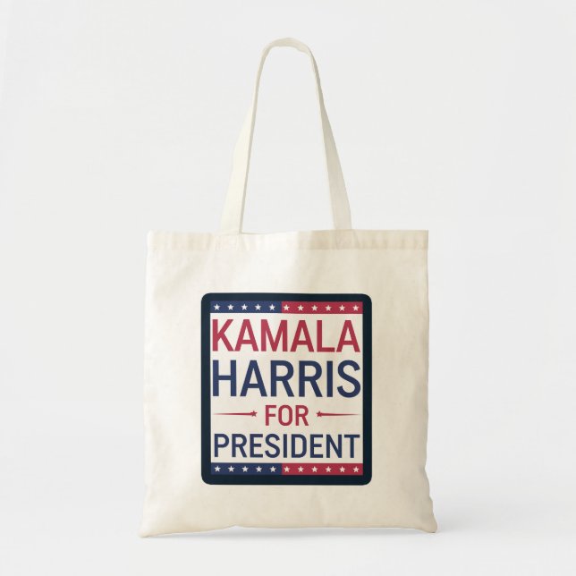 Kamala Harris für Präsident Tragetasche (Vorne)