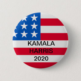 Kamala Harris für Präsidenten 2020 Knopf Button