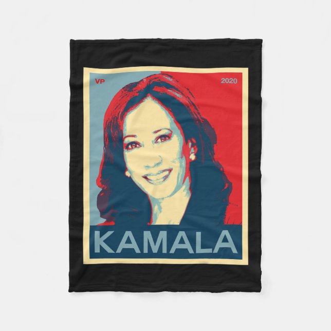 Kamala Harris für Vizepräsident 2020 Fleecedecke (Vorderseite)