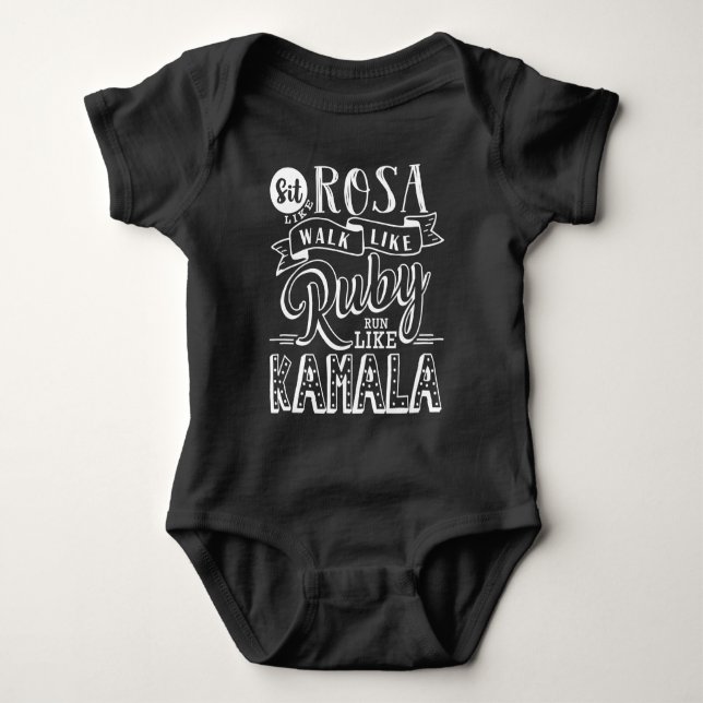 Kamala Harris Girl Power Jersey T - Shirt (Vorderseite)