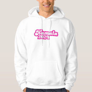 Kamala Harris Girly Pink Logo 2024 Hoodie