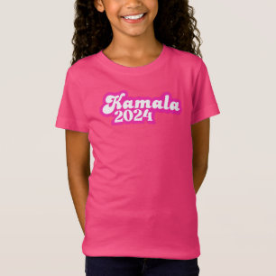 Kamala Harris Girly Pink Logo 2024 T-Shirt