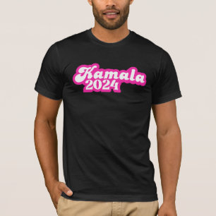 Kamala Harris Girly Pink Logo 2024 T-Shirt