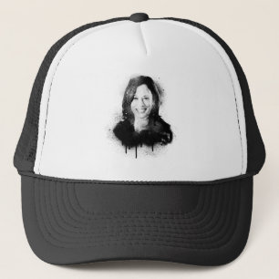 Kamala Harris Graffiti Art Truckerkappe