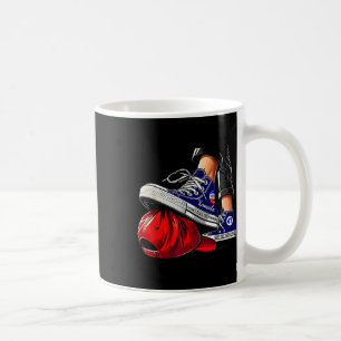 Kamala Harris High Heels Stepping auf Red Hat Kaffeetasse