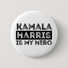 Kamala Harris ist mein Held - Präsident 2024 Button