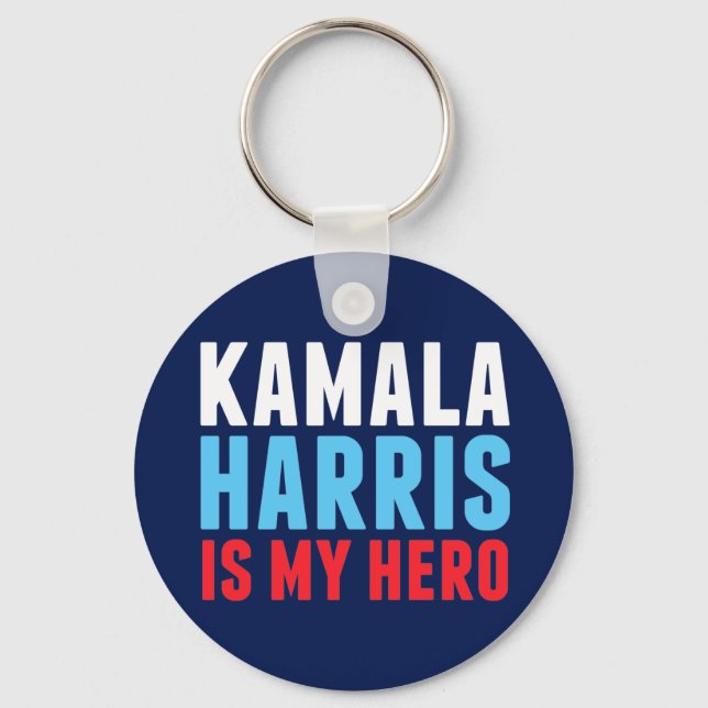 Kamala Harris ist Mein Held Schlüsselanhänger (Vorderseite)