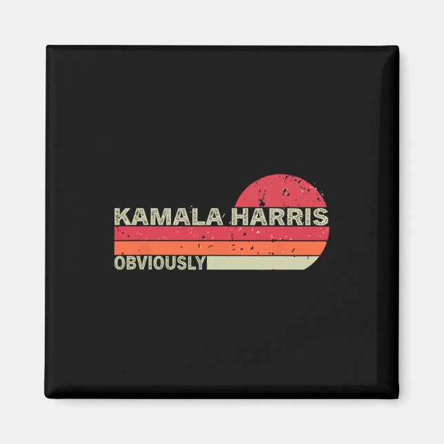 Kamala Harris ist offensichtlich. Harris offensich Magnet (Vorne)
