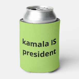 Kamala Harris ist Präsident der Wahlen 2024 Dosenkühler