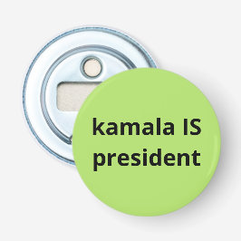 Kamala Harris ist Präsident der Wahlen 2024 Flaschenöffner