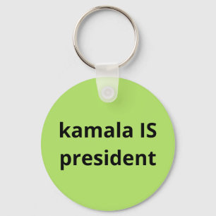Kamala Harris ist Präsident der Wahlen 2024 Schlüsselanhänger