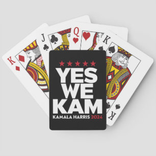 Kamala Harris Ja, wir schaffen es, US-Präsidentin  Spielkarten
