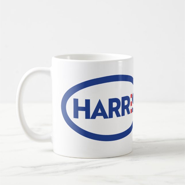 Kamala Harris Kaffeetasse (Links)
