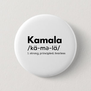 Kamala Harris, Kamala 2020 Definition T Shirt, Bid Button
