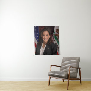 Kamala Harris Kandidat für das Amt des Präsidenten Wandteppich
