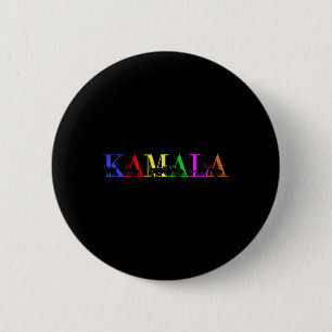 Kamala Harris Lgbt Niedlich Postive Cat Lettering  Button