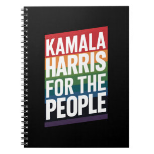 Kamala Harris LGBTQ Schwulenstolz Lesbisch Lustige Notizblock