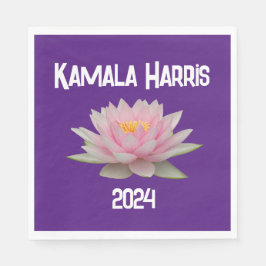 Kamala Harris Lotus 2024 Serviette