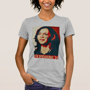 Kamala Harris Lustig Ich spreche'24 T-Shirt