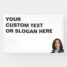 Kamala Harris maßgeschneidert Banner