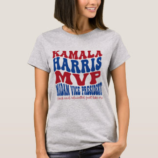 Kamala Harris MVP - Frau Vizepräsidentin Design T-Shirt