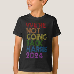 Kamala Harris Niedlich Postive Vintag Retro Lett T-Shirt