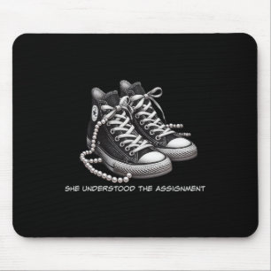 Kamala Harris Niedliche Schuhe Sie verstanden die  Mousepad