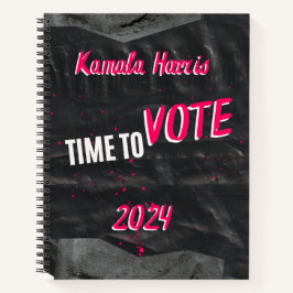 Kamala Harris Notebook Notizbuch