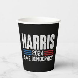 Kamala Harris Pappbecher