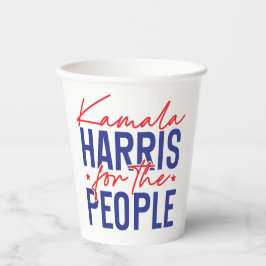 Kamala Harris Pappbecher