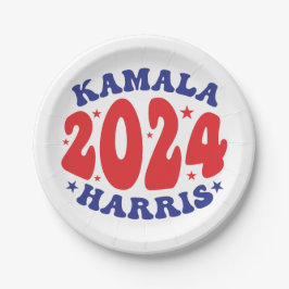 Kamala Harris Pappteller