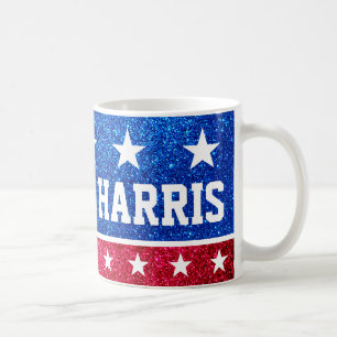 Kamala Harris Patriotic Coffee Tasse - 2024