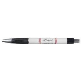 Kamala Harris Pen. Rosa Circle Logo. Kugelschreiber